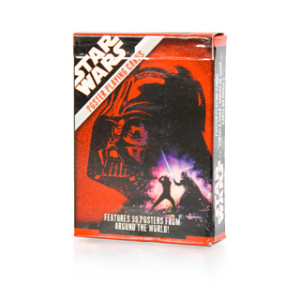 Star Wars playing cards. Featuring movie posters