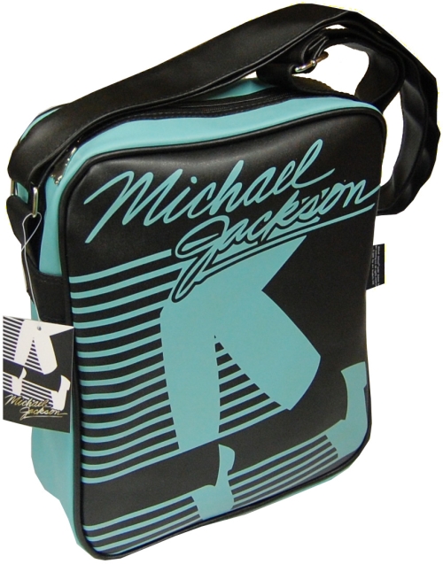 Michael Jackson bag. Moonwalk dancing graphic flight bag