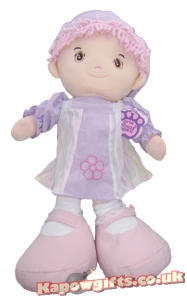 Girlie Posh Paws soft toy. Pink Boy 16 inch