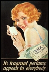 LUX Toilet Soap postcard. 
