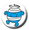 Mr Men pin badge. Mr. bump