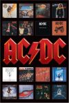 AC/DC poster. album covers 61 x 91.5 cm