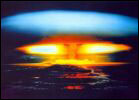 Atom Bomb colour poster. 690 x 990 mm