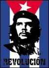 Che Guevara poster. Cuban Flag