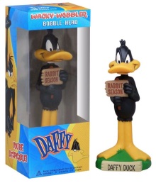 Looney Tunes bobble head. Daffy Duck bobble head