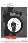 Get Carter Movie Poster  unusual US 1 sheet style