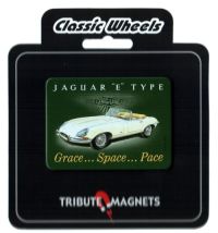 Vintage magnet. Jaguar 'E' Type Fridge Magnet