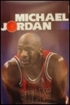 Michael Jordan poster. Basket ball 600 x 900 mm