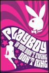 Playboy poster. Don't Swing 61 x 91.5cm