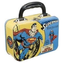 Superman tote. Comic Style Tin Tote DC Comics