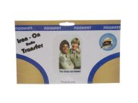 Iron-On undie Transfers: The Chips are Down