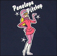 Penelope Pitstop Pose Skinny T-Shirt