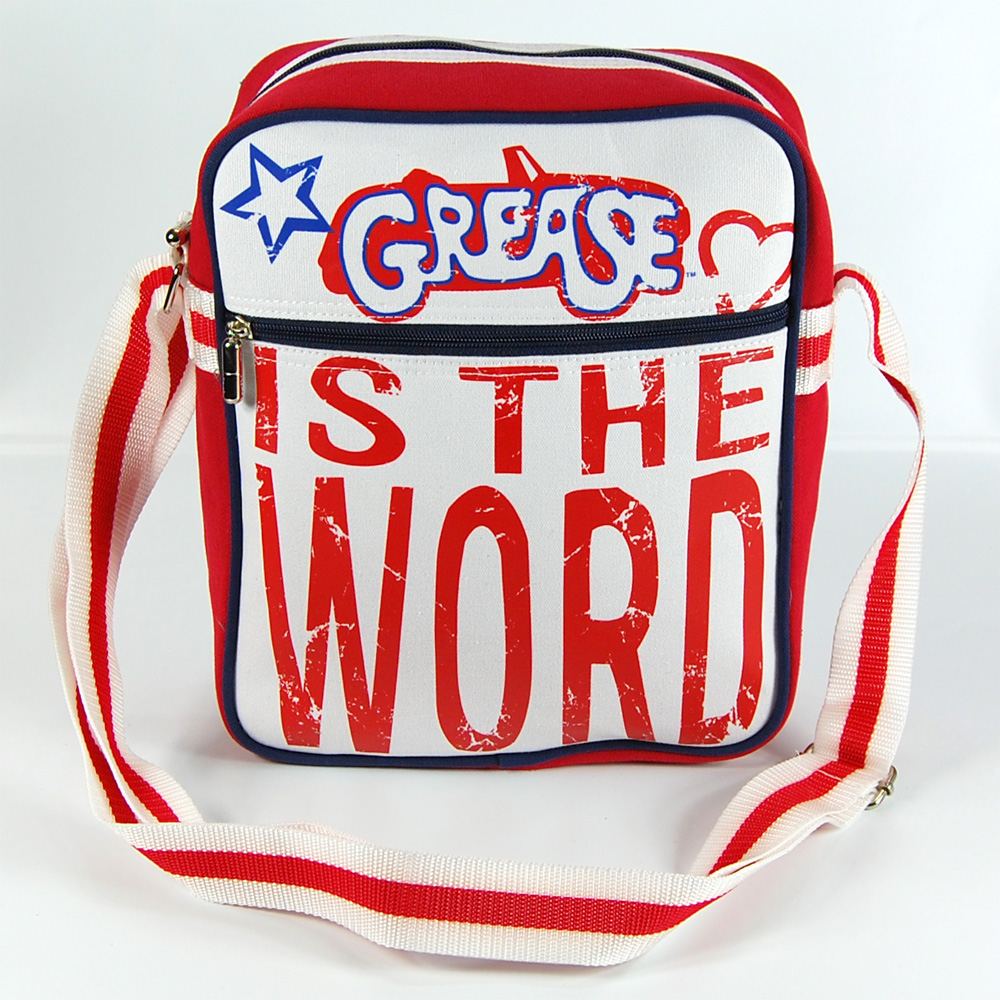 NEW Grease Musical Movie Flight Bag Travel Messenger Shoulder Film