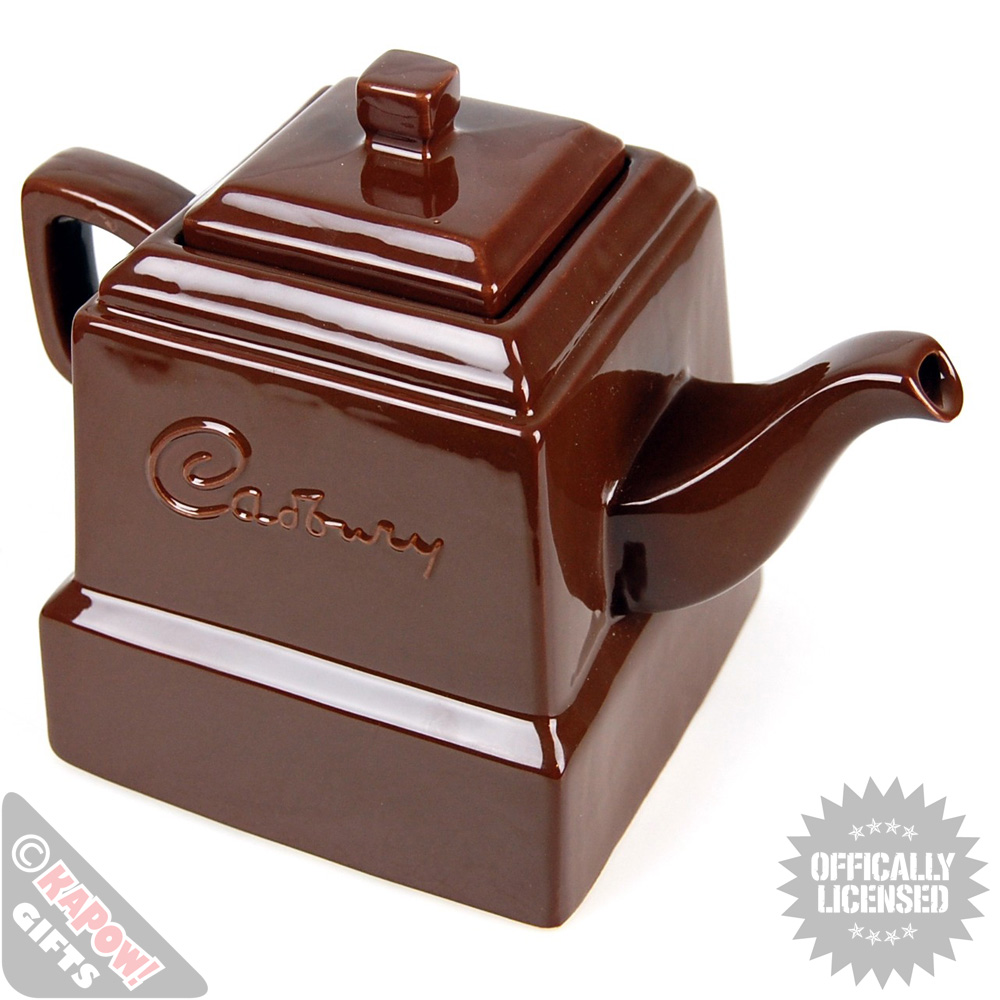 Tea Pot Cadbury's Chocolate Chunk cool vintage retro kitsch GIFT