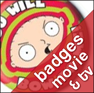 Pin Badges - Movies and TV