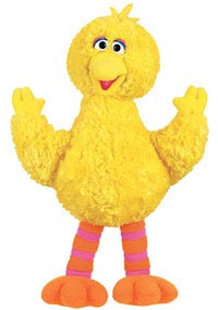 Sesame Street soft toy. Big Bird 14 inch