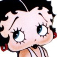Betty Boop Cardboard Cutout