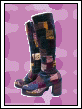 Knee Boots postcard.