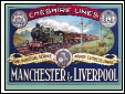 Vintage Postcard. Cheshire Lines Postcard