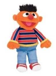 Sesame Street soft toy. Ernie 11 inch