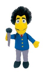 Sesame Street beanie toy. Guy Smiley 5 inch