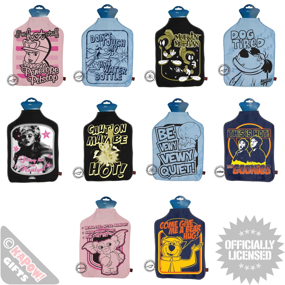 Funky Retro Hot Water Bottle Covers GREAT GIFTS FOR HIM HER eBay