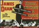 James Dean postcard. Rebel without a cause