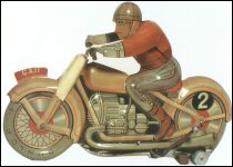 Motor Bike Postcard 