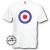 Mod t-shirt. Mod Target Vintage Style T-Shirt  - view 1
