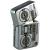 Ghettoblaster Lighter. Matte Chrome - view 1