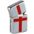 St George lighter. English flag polished chrome lighter - view 1
