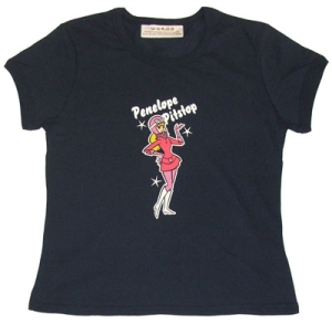 Penelope Pitstop Pose Skinny T-Shirt