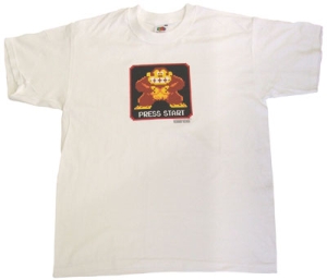 Nintendo t-shirt. Donkey kong press start