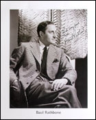 Basil Rathbone poster. Fine Art Print Poster 50 x 40 cm