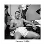 Muhammad Ali - Relaxing Fine Art Print - 15661 - 40x40cm