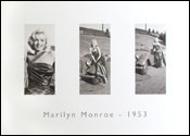 Marilyn Monroe - 3 Poses Fine Art Print - 15663 - 70x50cm