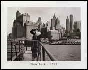 New York fine art print. 1943 50 x 40cm