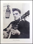 Elvis Presley - Recording Studio Fine Art Print - 15677 - 80x60cm