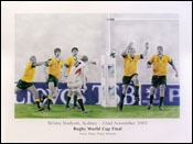 Jonny Wilkinson poster. Rugby World Cup Final Fine Art Print 80 x 60 cm