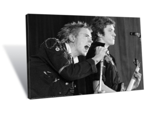 Sex Pistols Canvas Art. canvas print. Concert Print 60 x 80cm