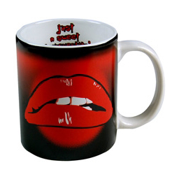 Rocky Horror Picture Show mug. Lips