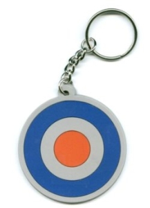 Mod Target PVC Rubber Keyring - 16046