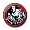 Iron Man pin badge.