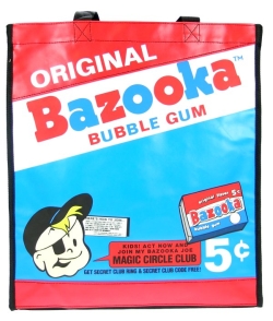 Bazooka Bubble Gum bag. Shoulder bag