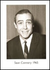 Sean Connery poster. Black and White print poster 30 x 21cm