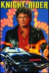 Knight Rider and Kitt postcard. 