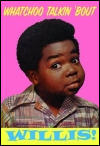 Different Strokes postcard.