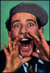 Norman Wisdom postcard.