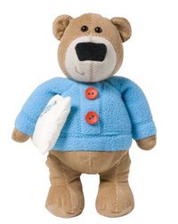 Hanas Helpline soft toy. Bert Talking 10 inch