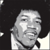 Jimi Hendrix - Pop Art Print - 15628 - 30x30cm